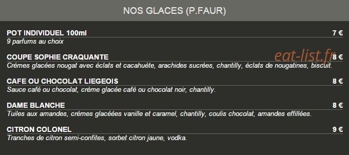 Sadourny Café — carte page 9
