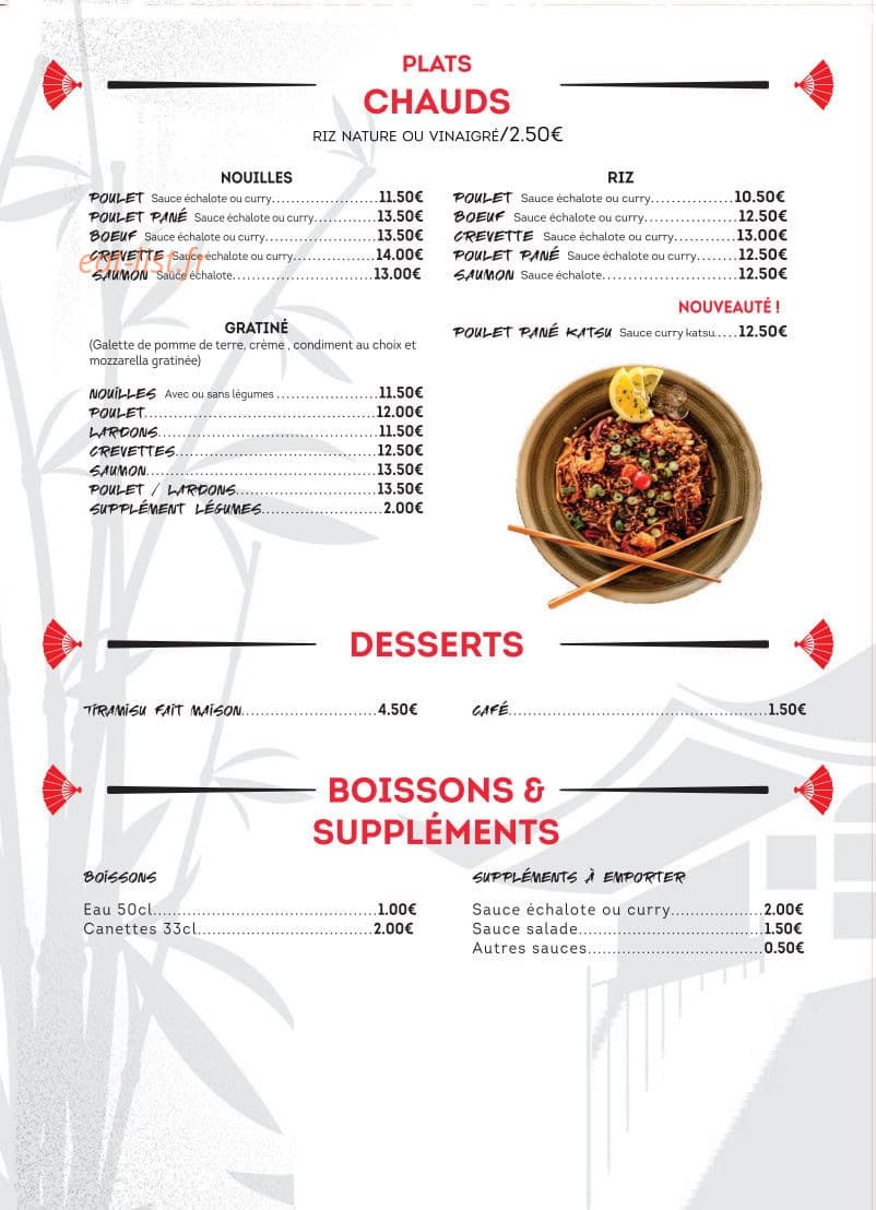 Sushi Avenue — carte page 7