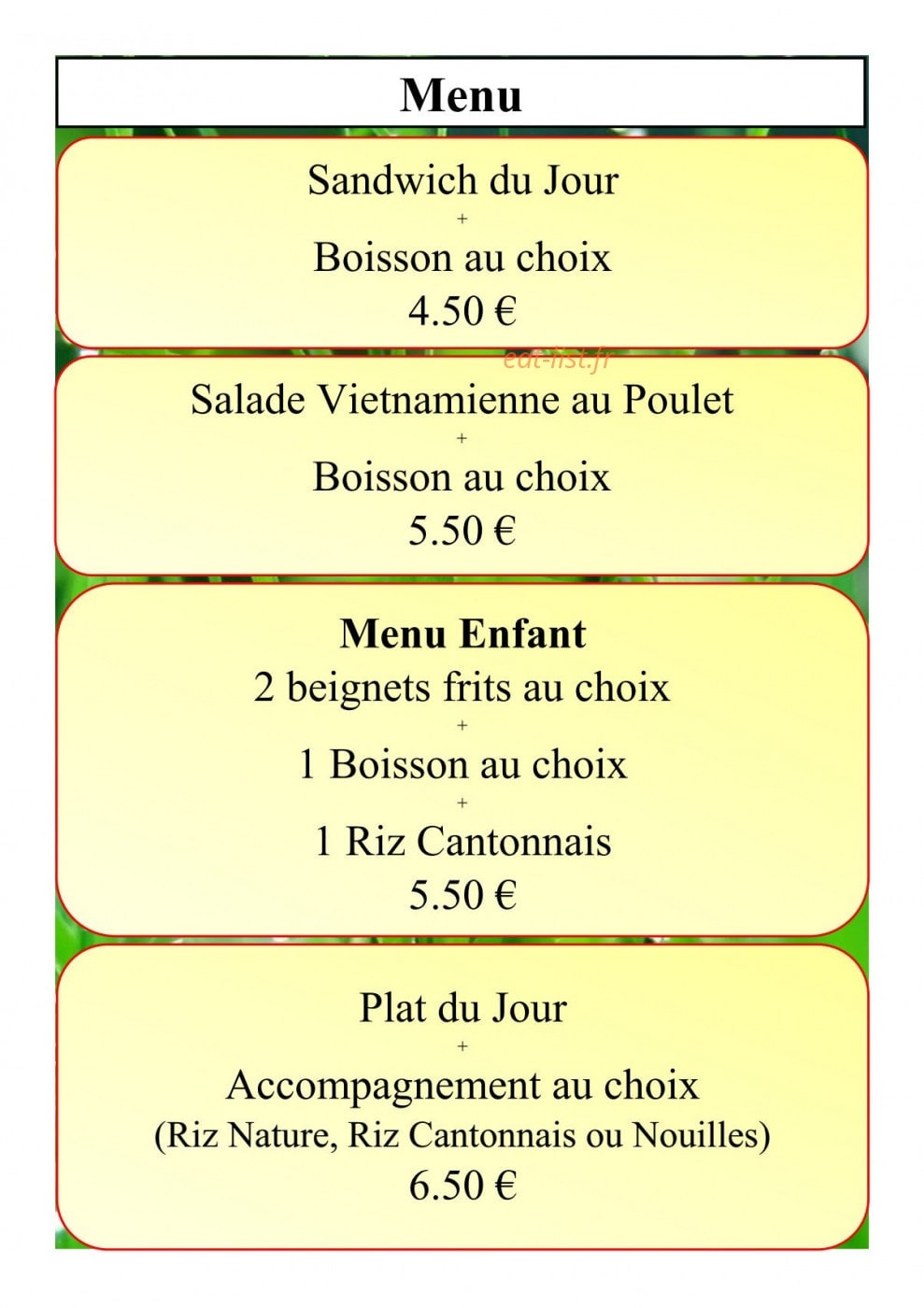 Thao-My — carte page 1