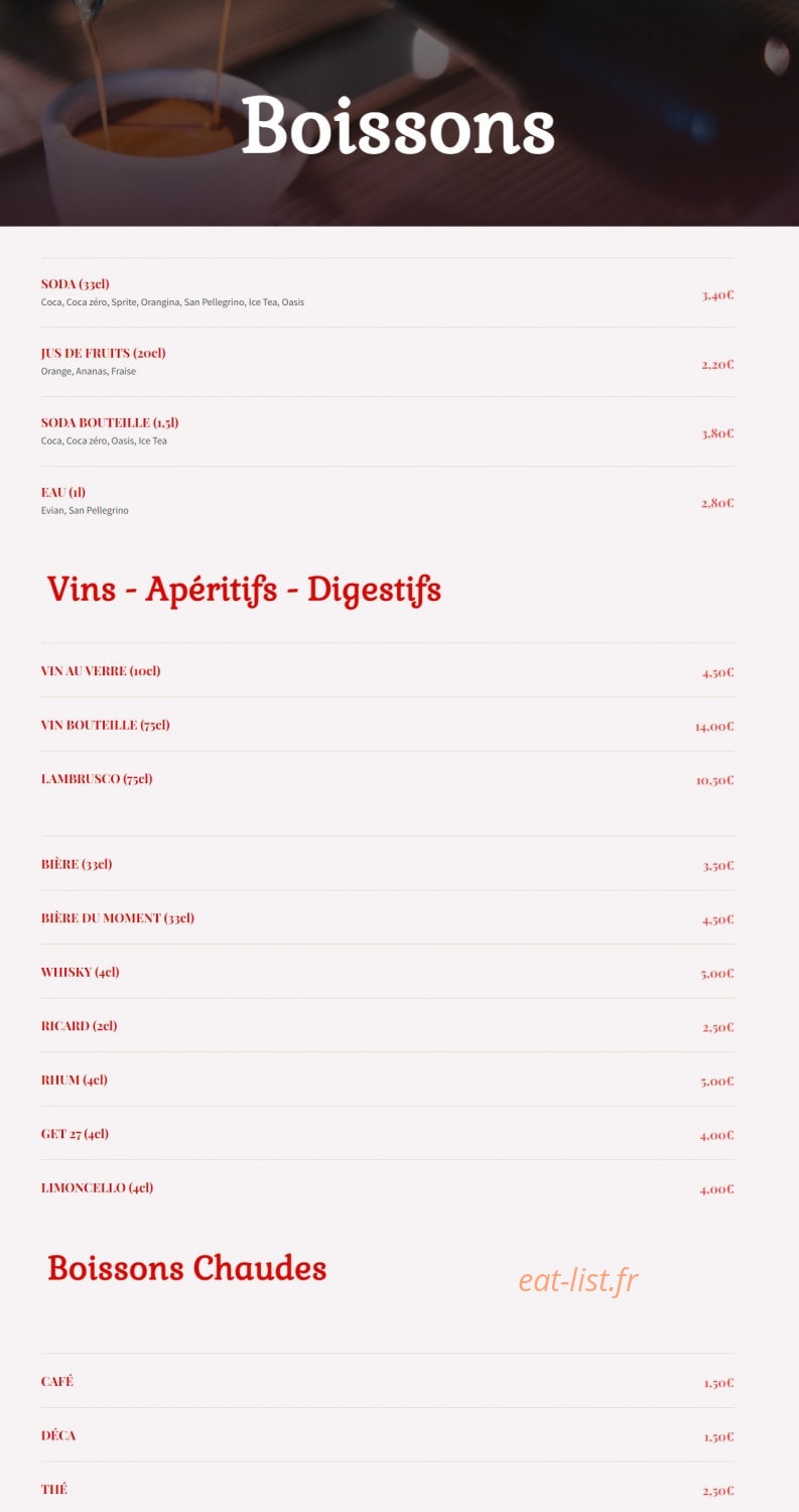Bocca Alba — carte page 5