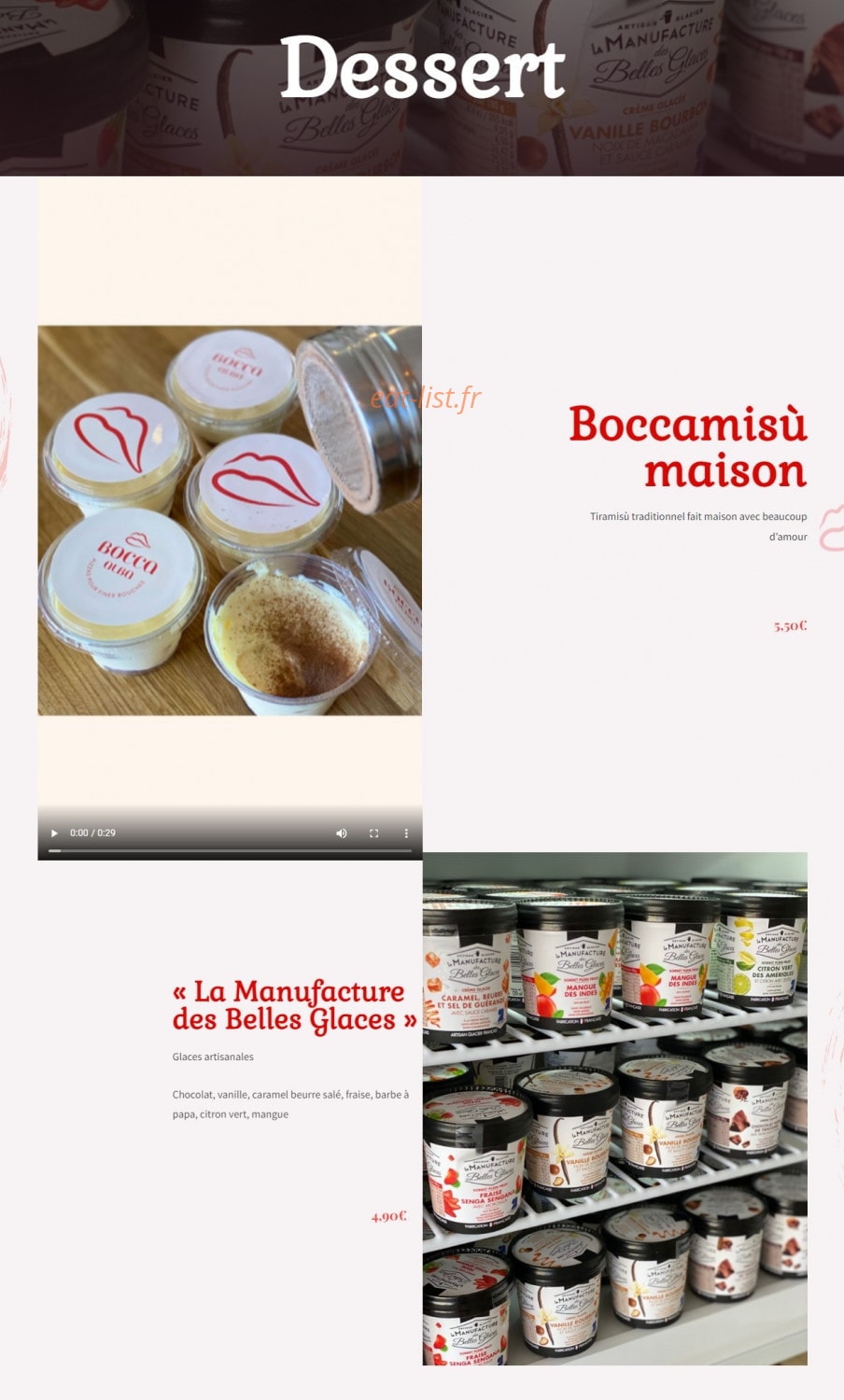 Bocca Alba — carte page 6