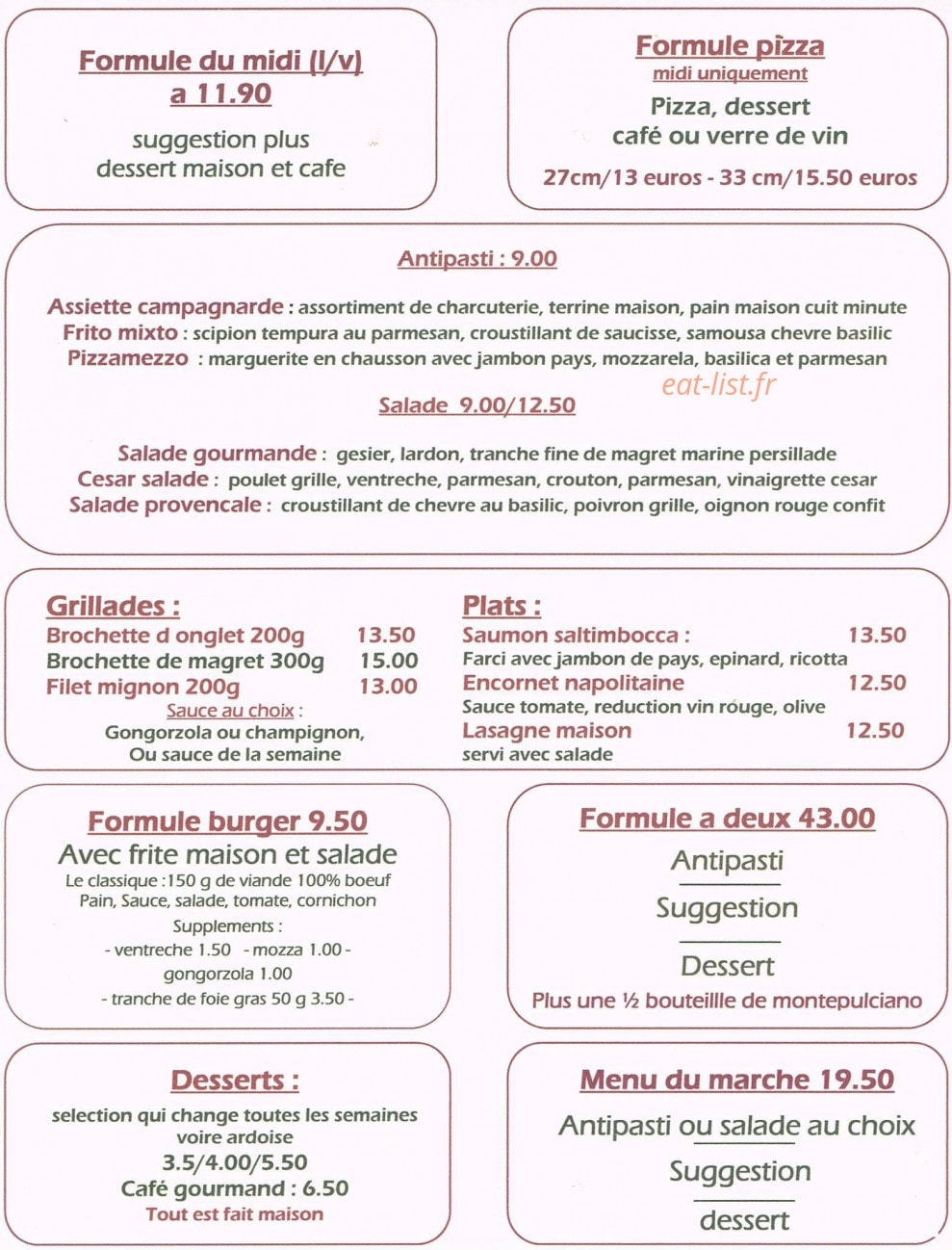 Casatoto — carte page 2