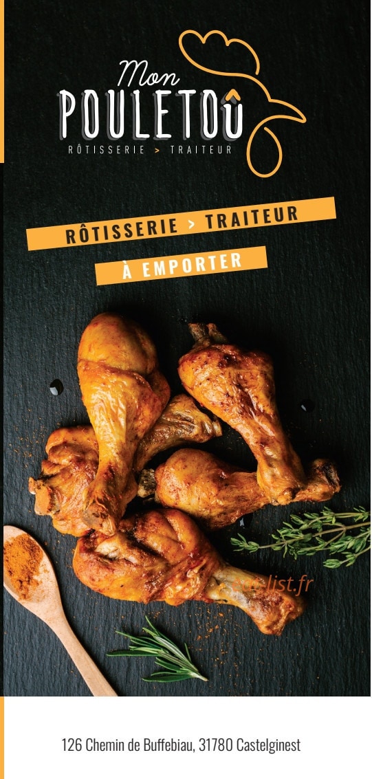 Mon Pouletou — carte page 1