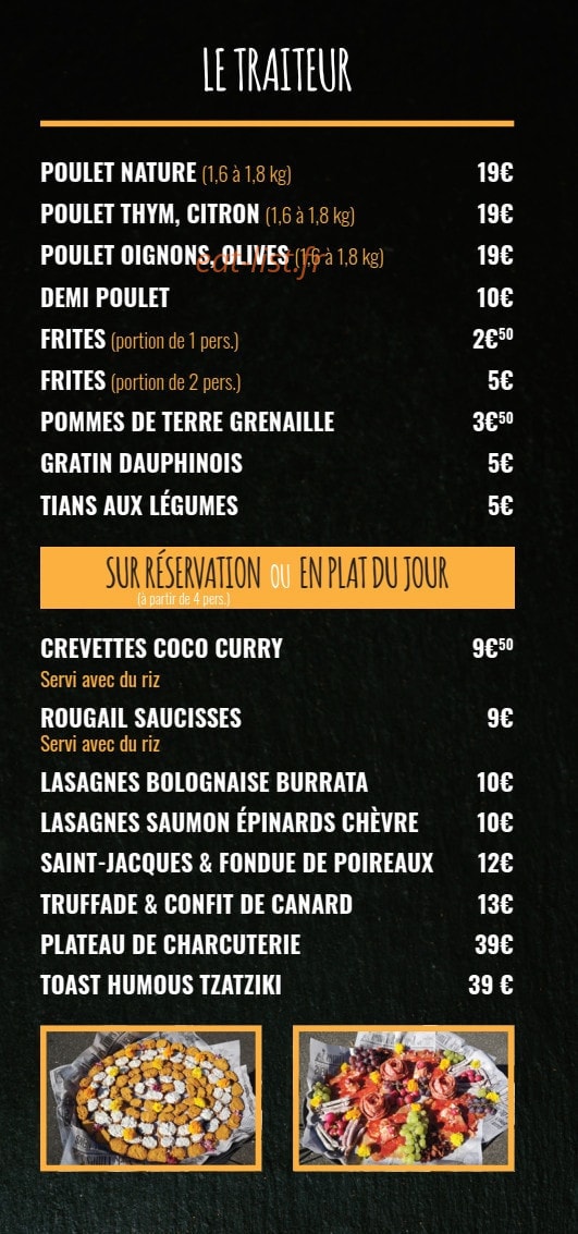 Mon Pouletou — carte page 4