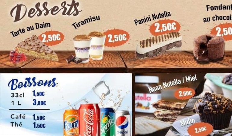 So Burger — carte page 5