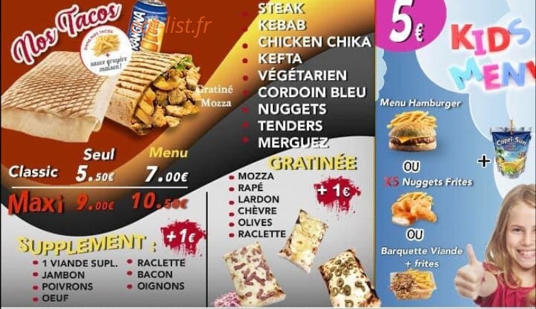 So Burger — carte page 2