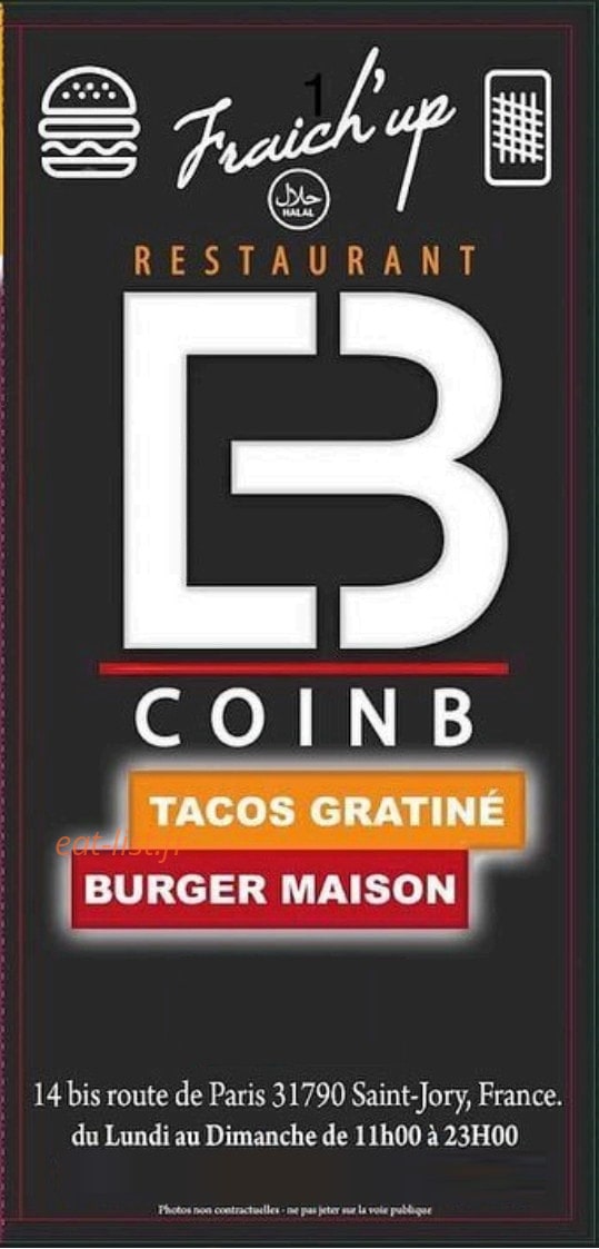 Coin B — carte page 1