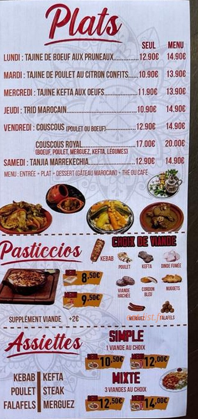 Mon quotidien — carte page 6