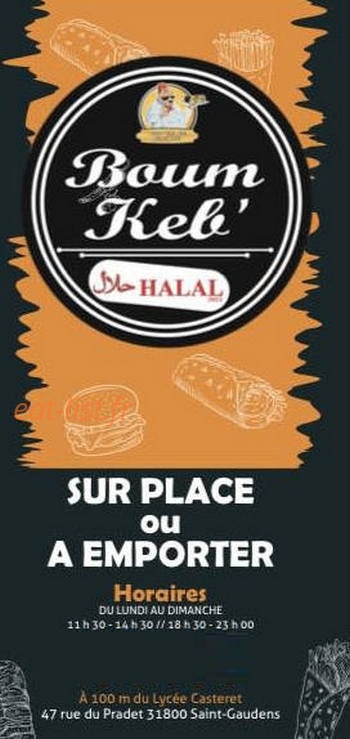 Boum keb' — carte page 1