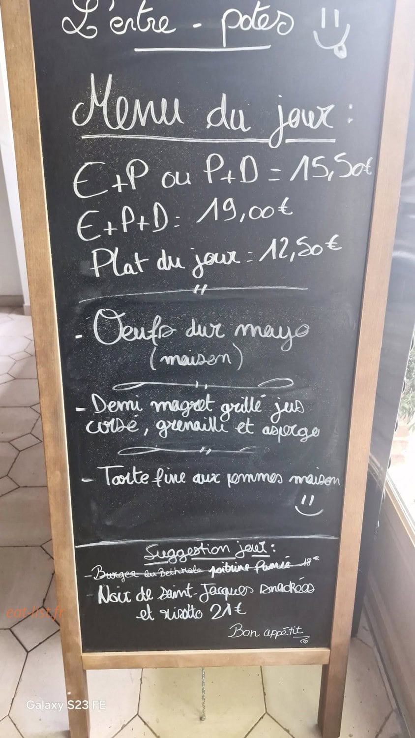 L'entre-pôtes — carte page 1