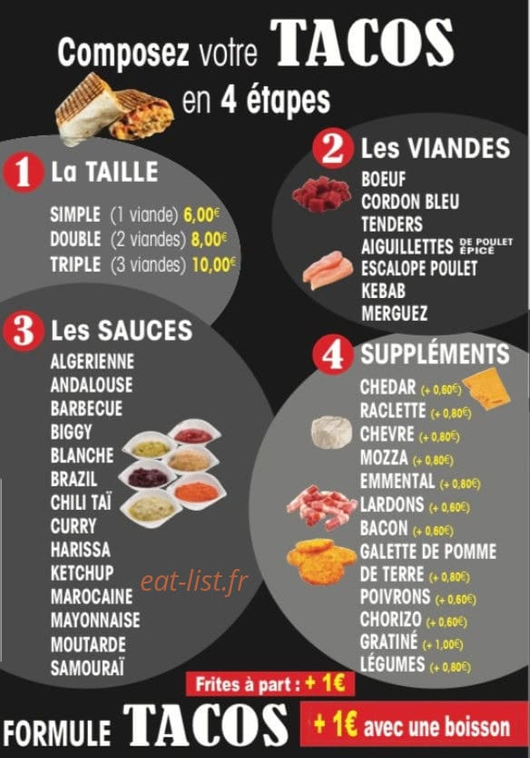 Le Break — carte page 1