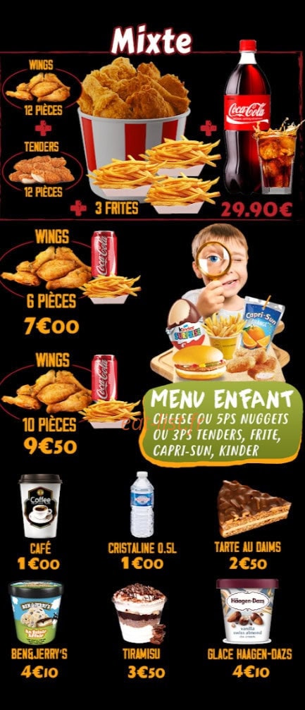 mk Burger — carte page 6