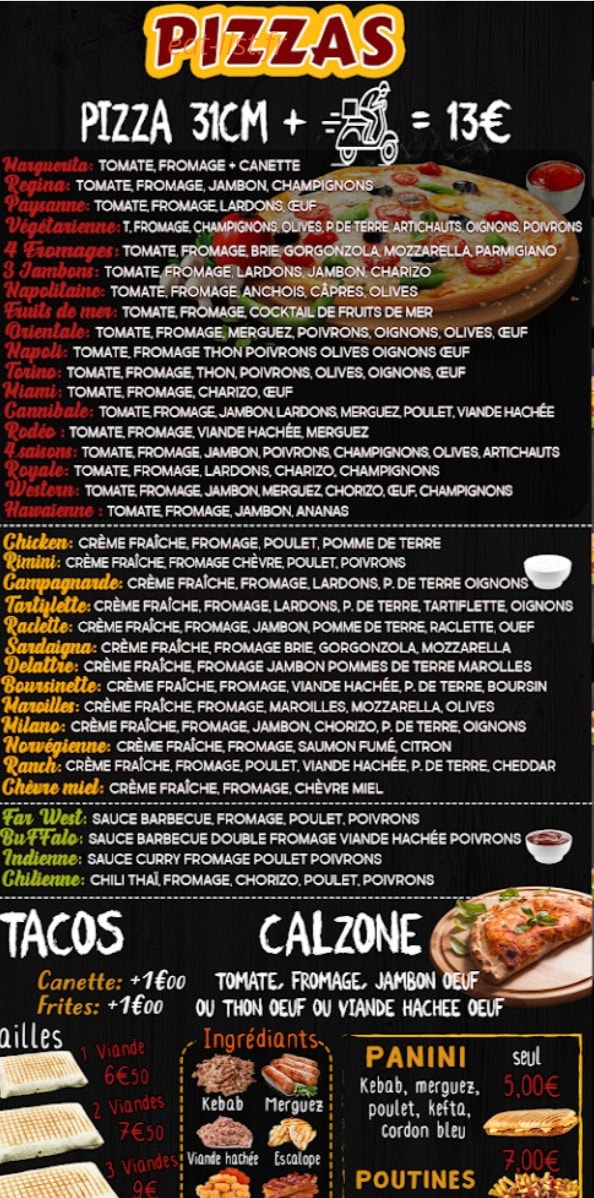 mk Burger — carte page 2