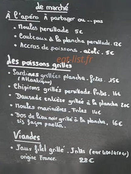 La plage — carte page 1