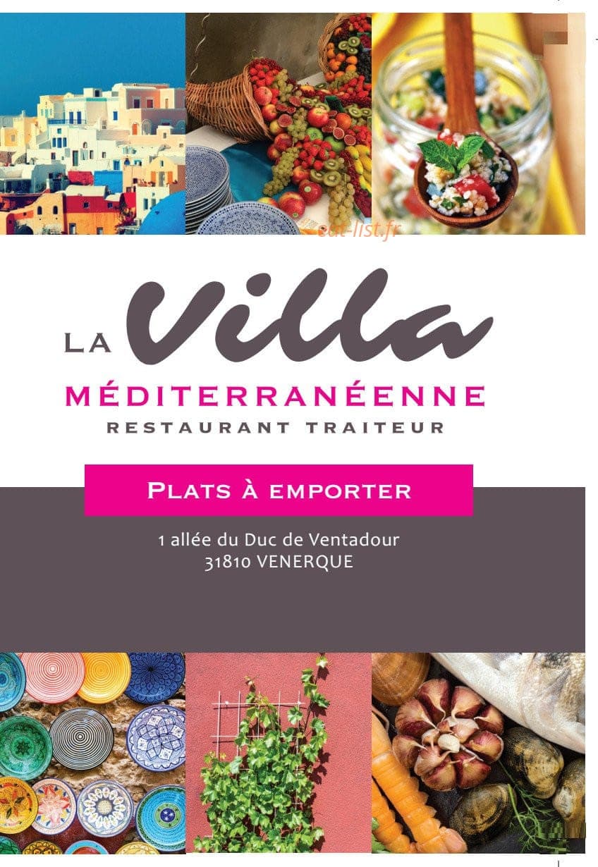 La Villa Méditerranéenne — carte page 5
