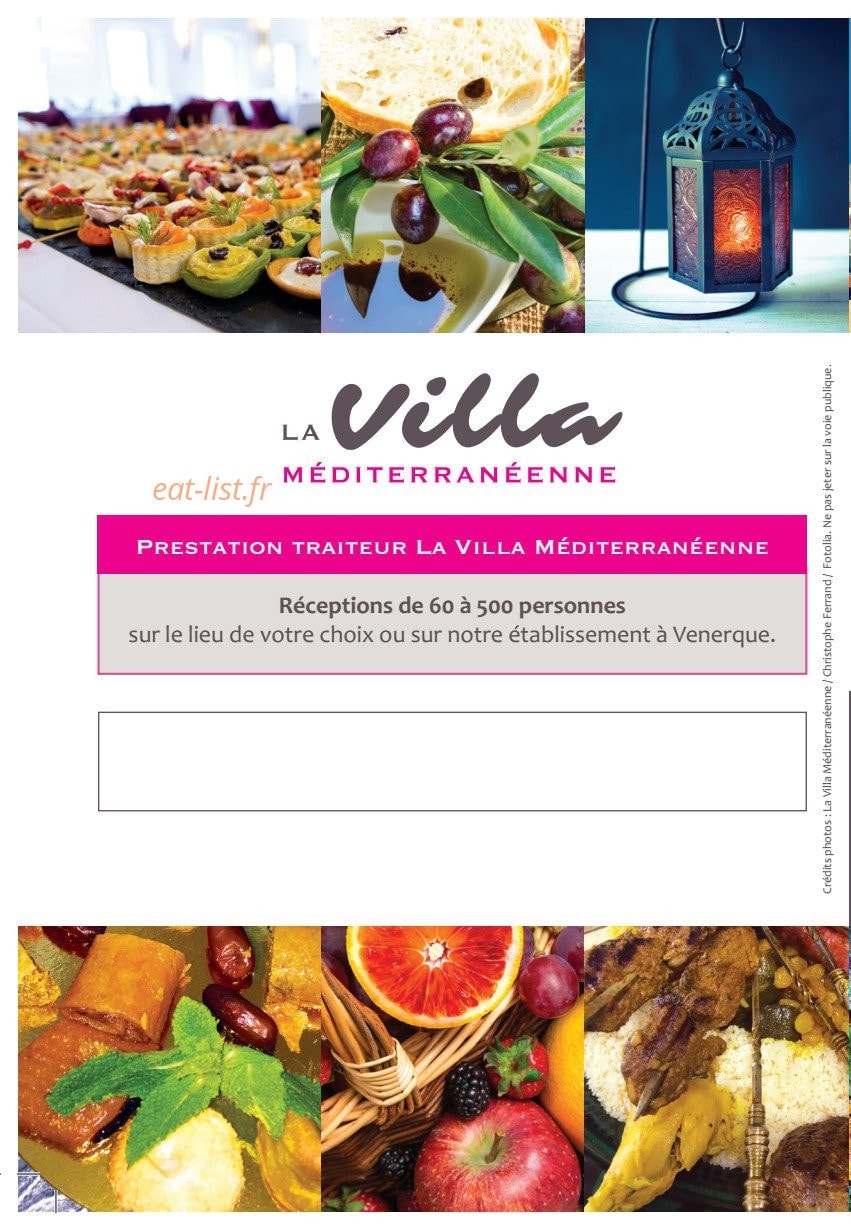 La Villa Méditerranéenne — carte page 8