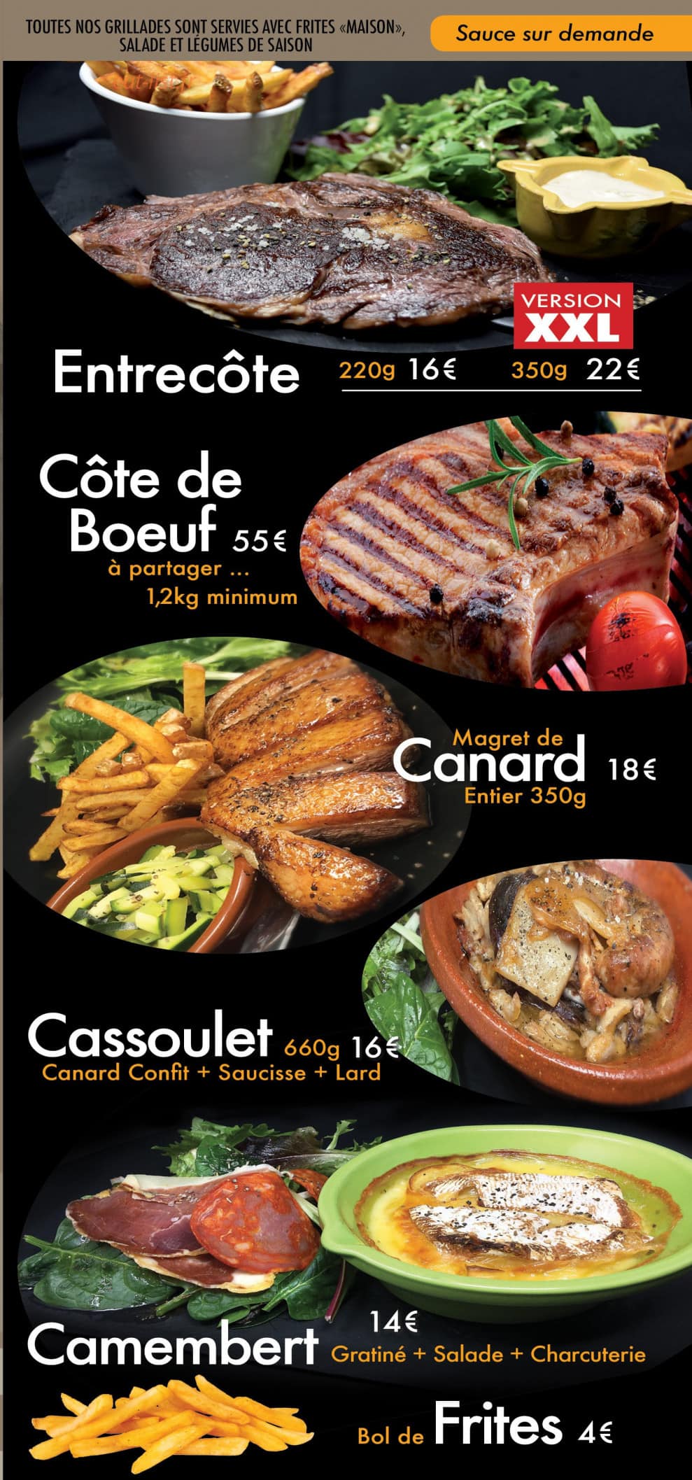 O bon vivre — carte page 3