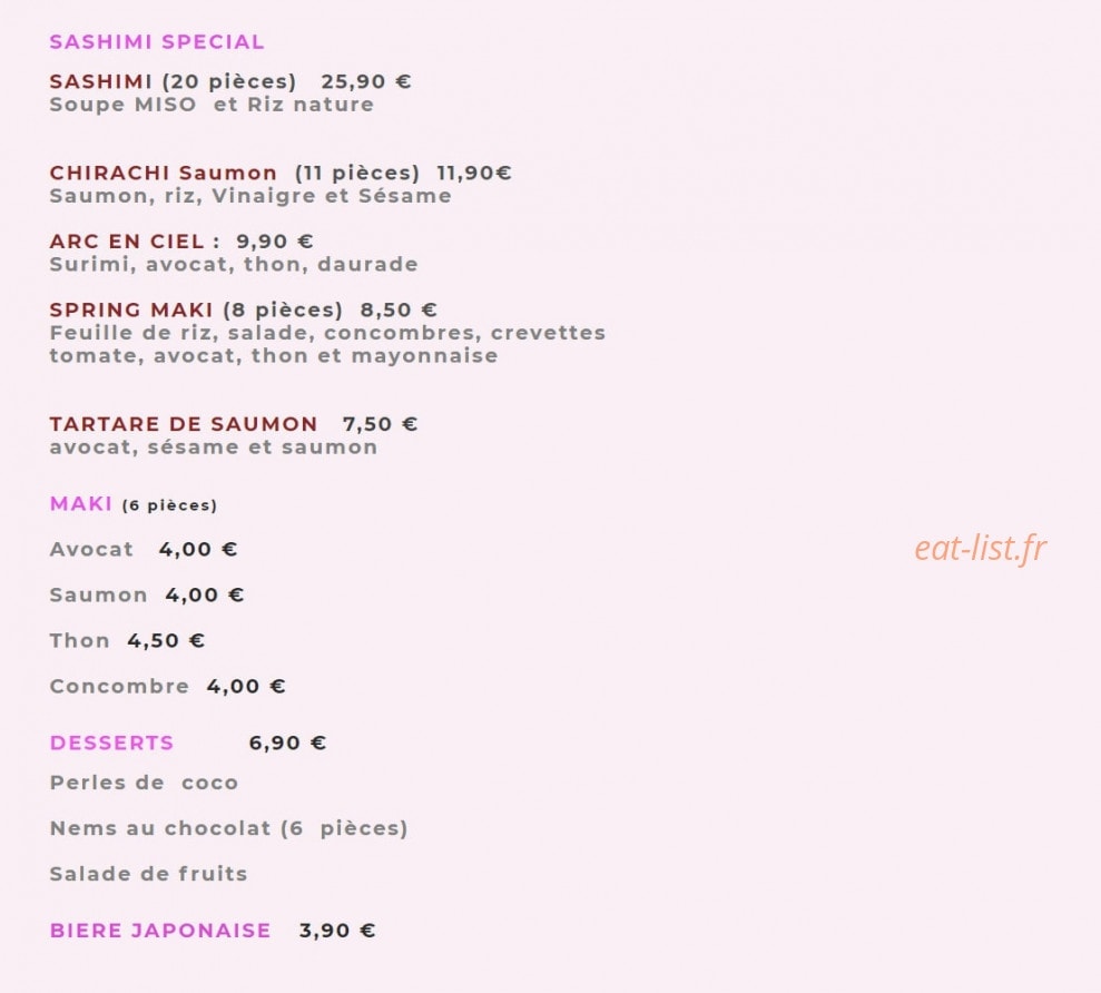 Bonheur d'Asie — carte page 9