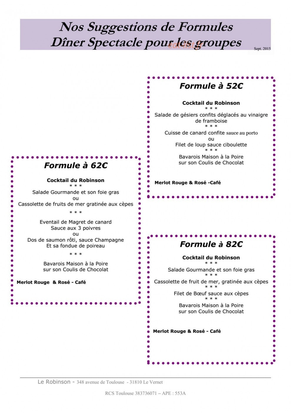 Le Robinson — carte page 4