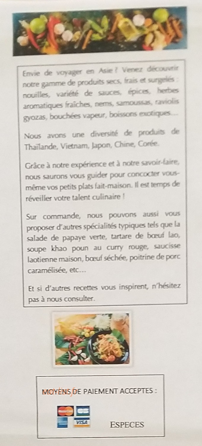 Le Comptoir du Bo Bun — carte page 6