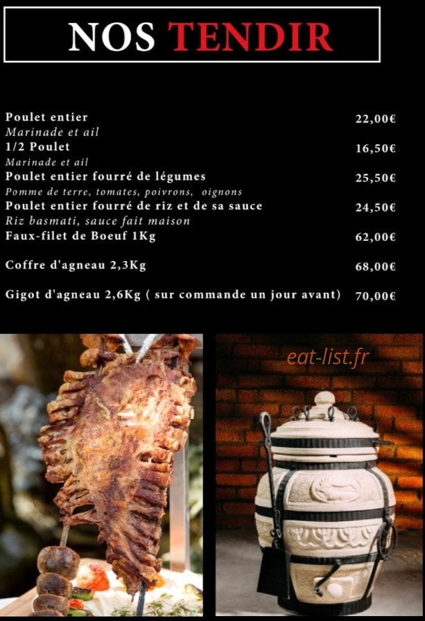Bakou Grillades — carte page 5