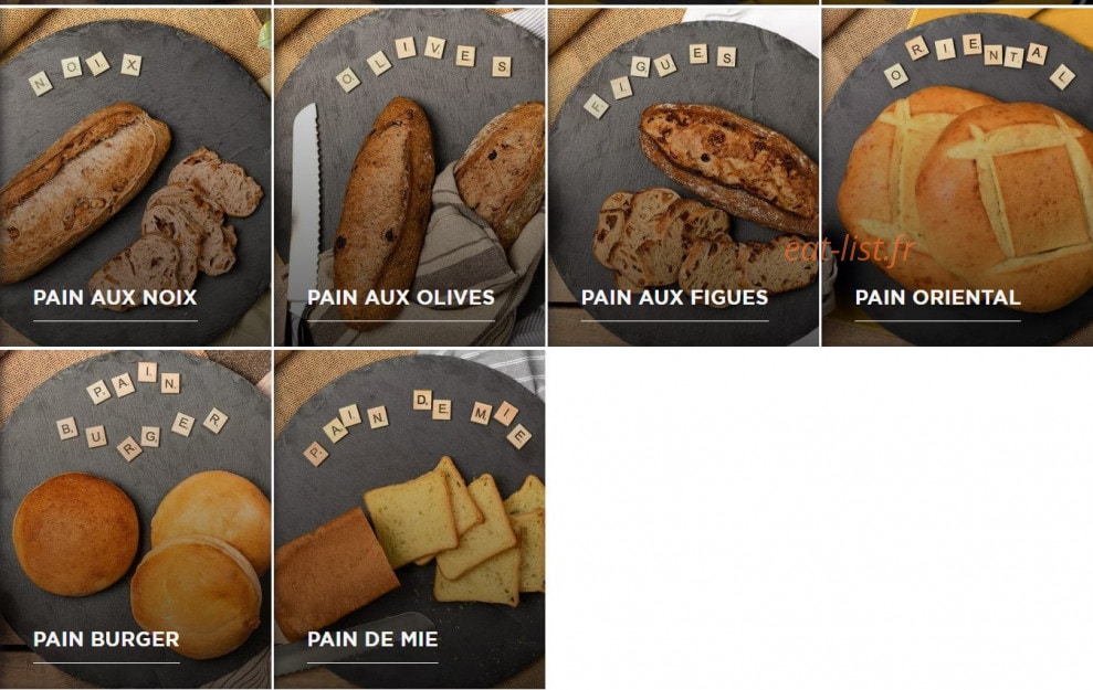 Boulangerie Marie Blachère — carte page 2