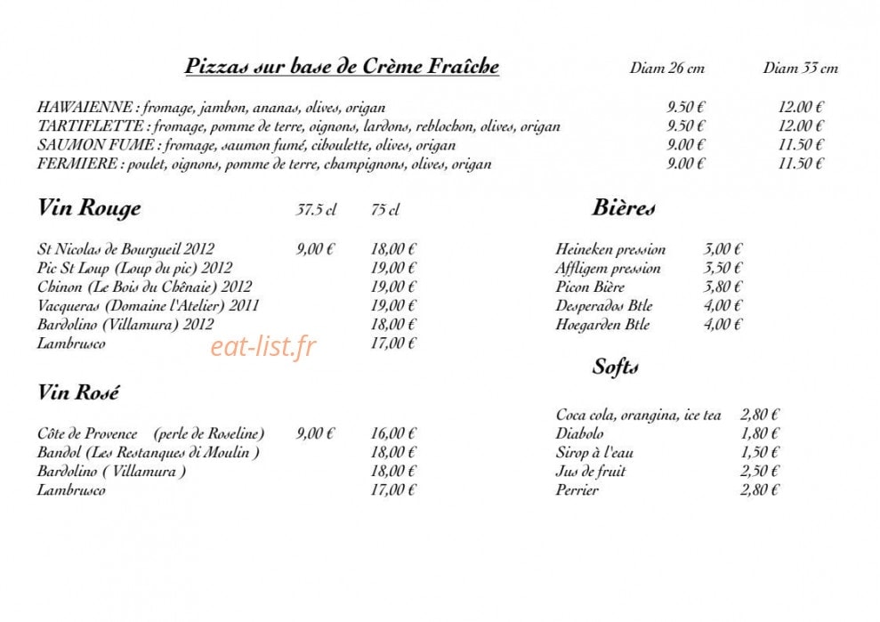 El Mango Café — carte page 6