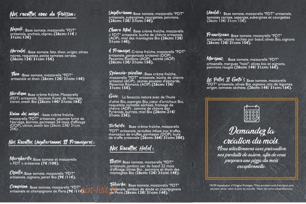 Il Gusto — carte page 5