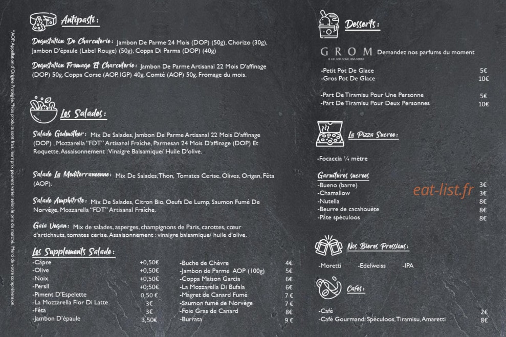 Il Gusto — carte page 3