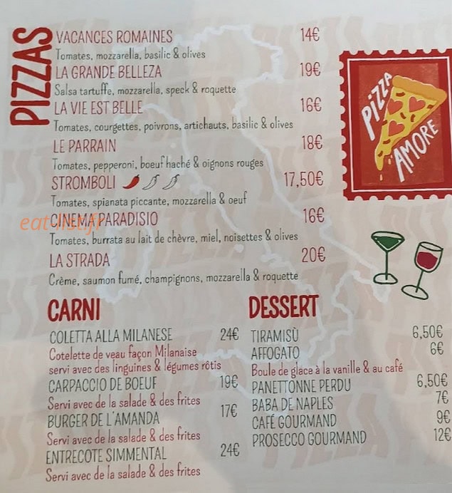 L'Amanda — carte page 2