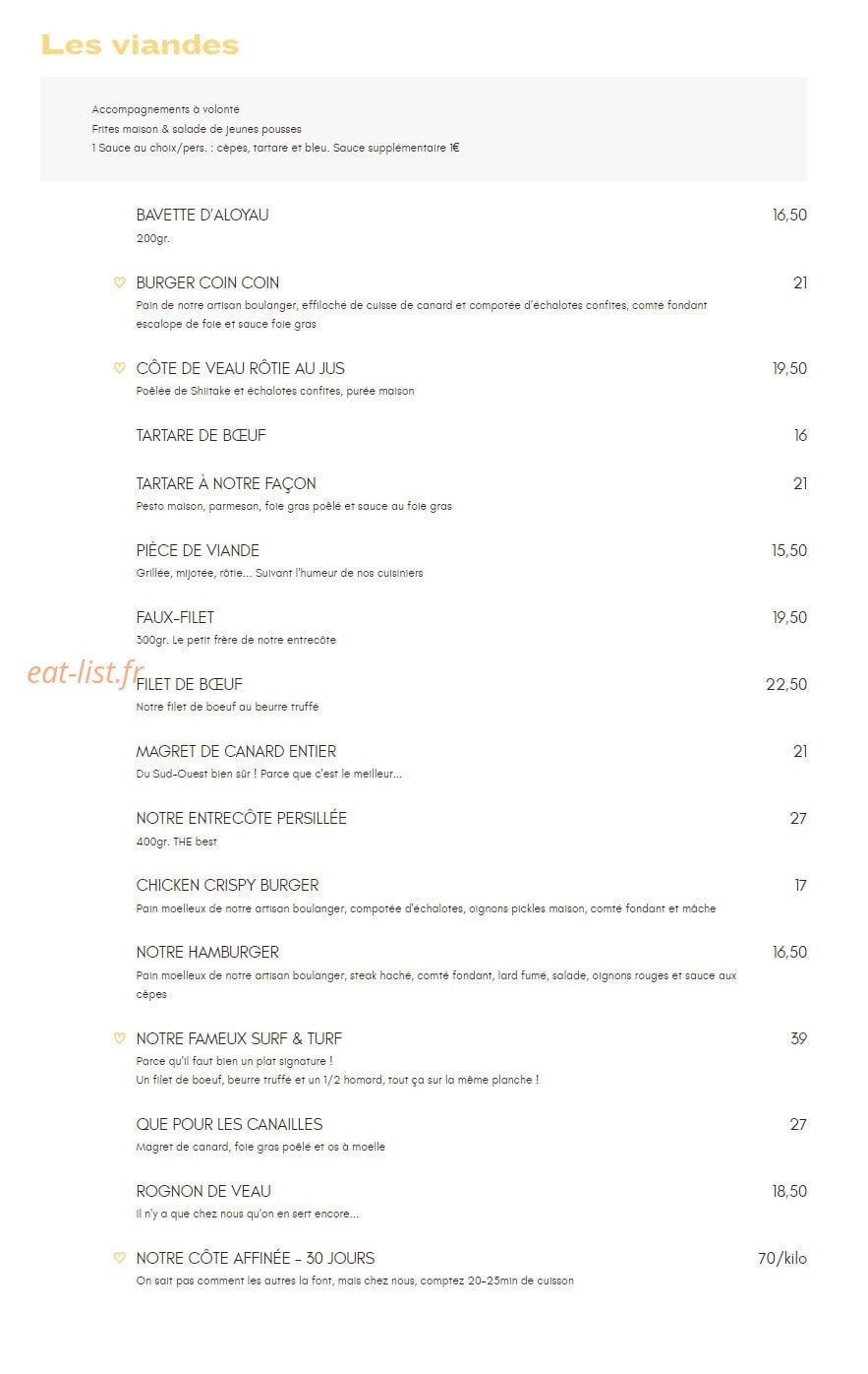 La Côte & l'Arête — carte page 3