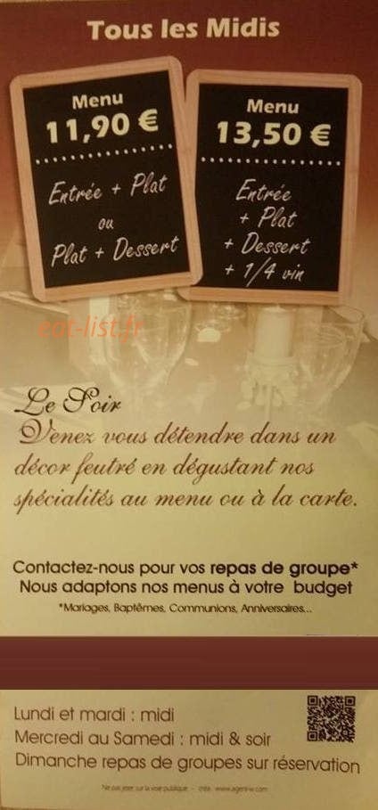 Le Plaisancier — carte page 1