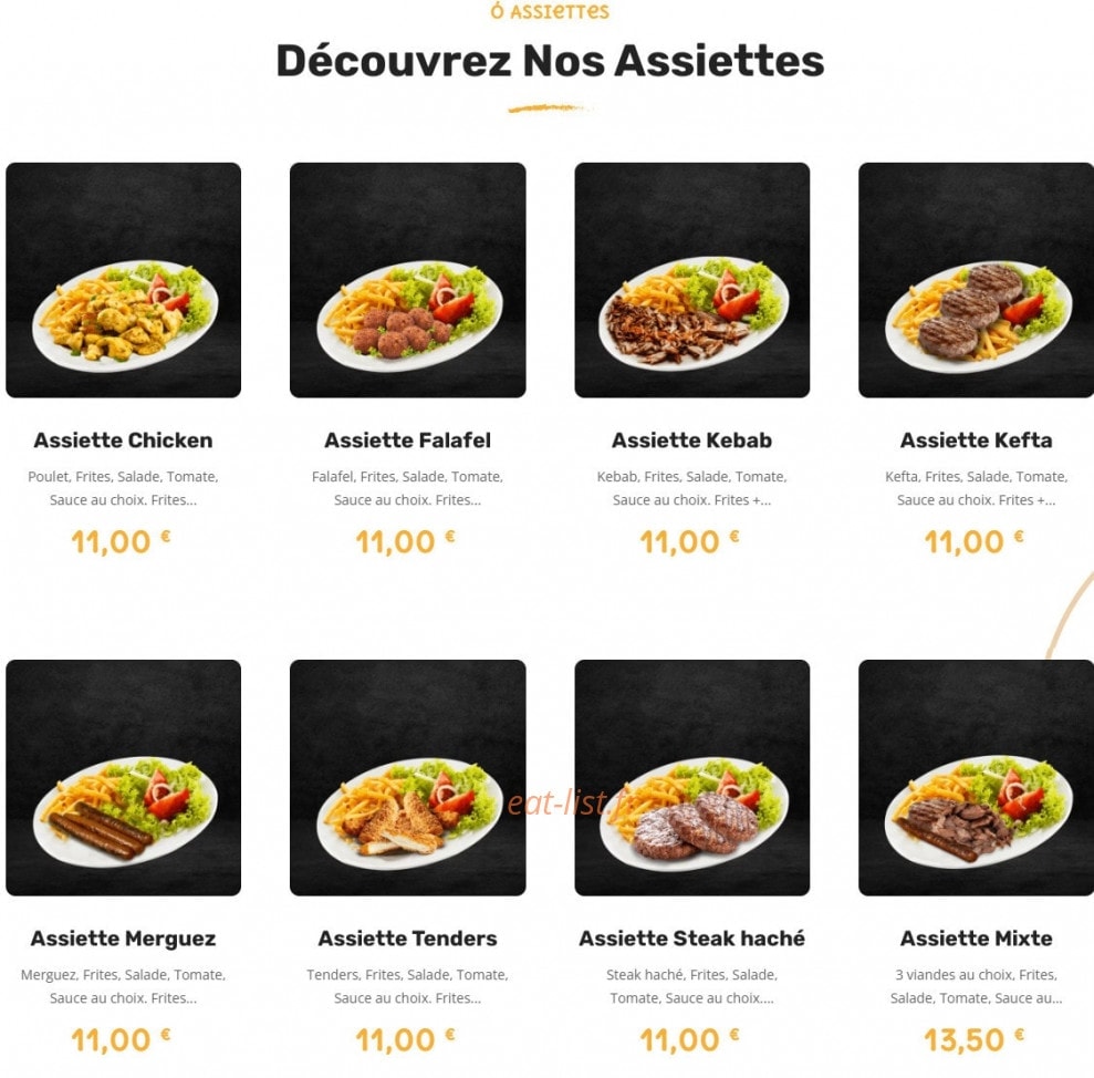 Ó Gyros — carte page 1