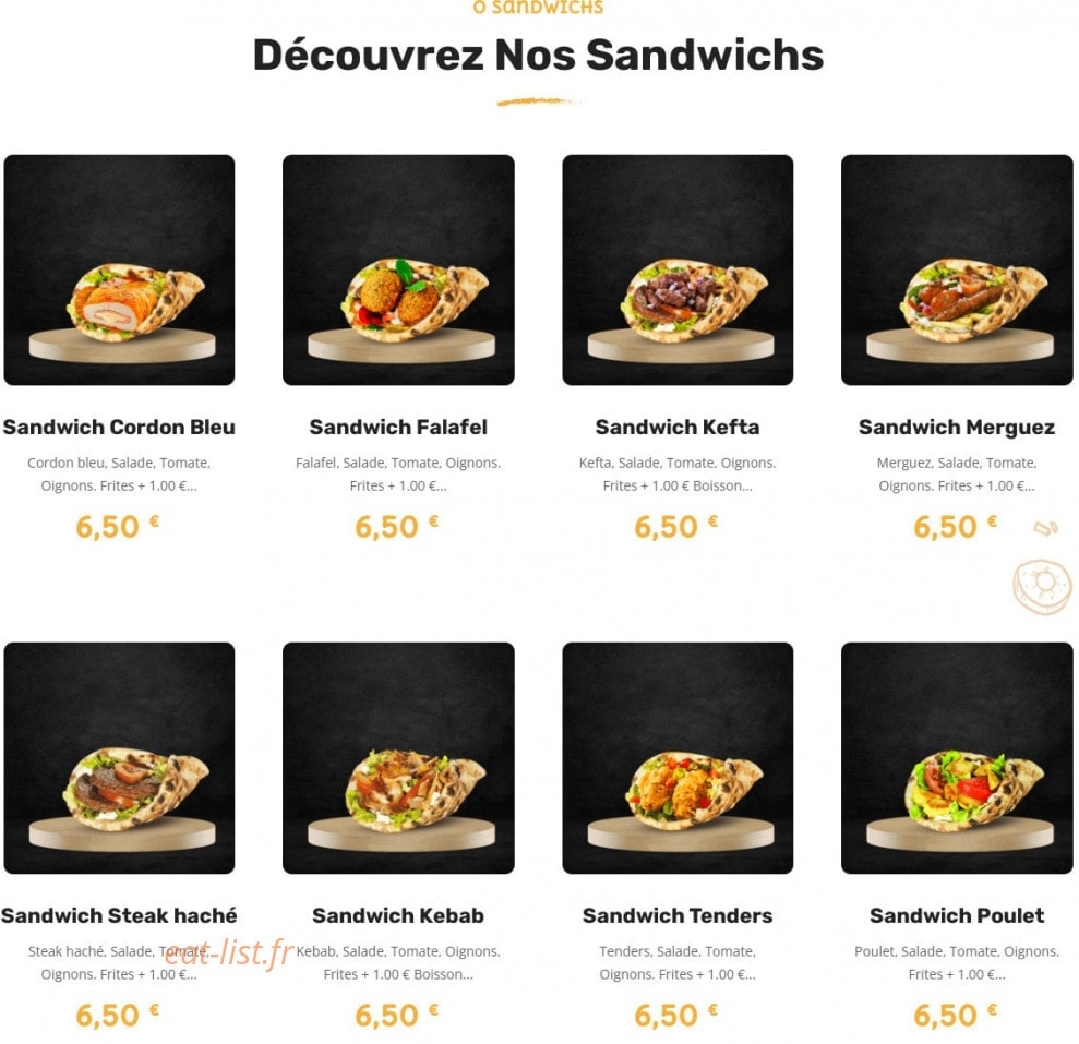 Ó Gyros — carte page 2