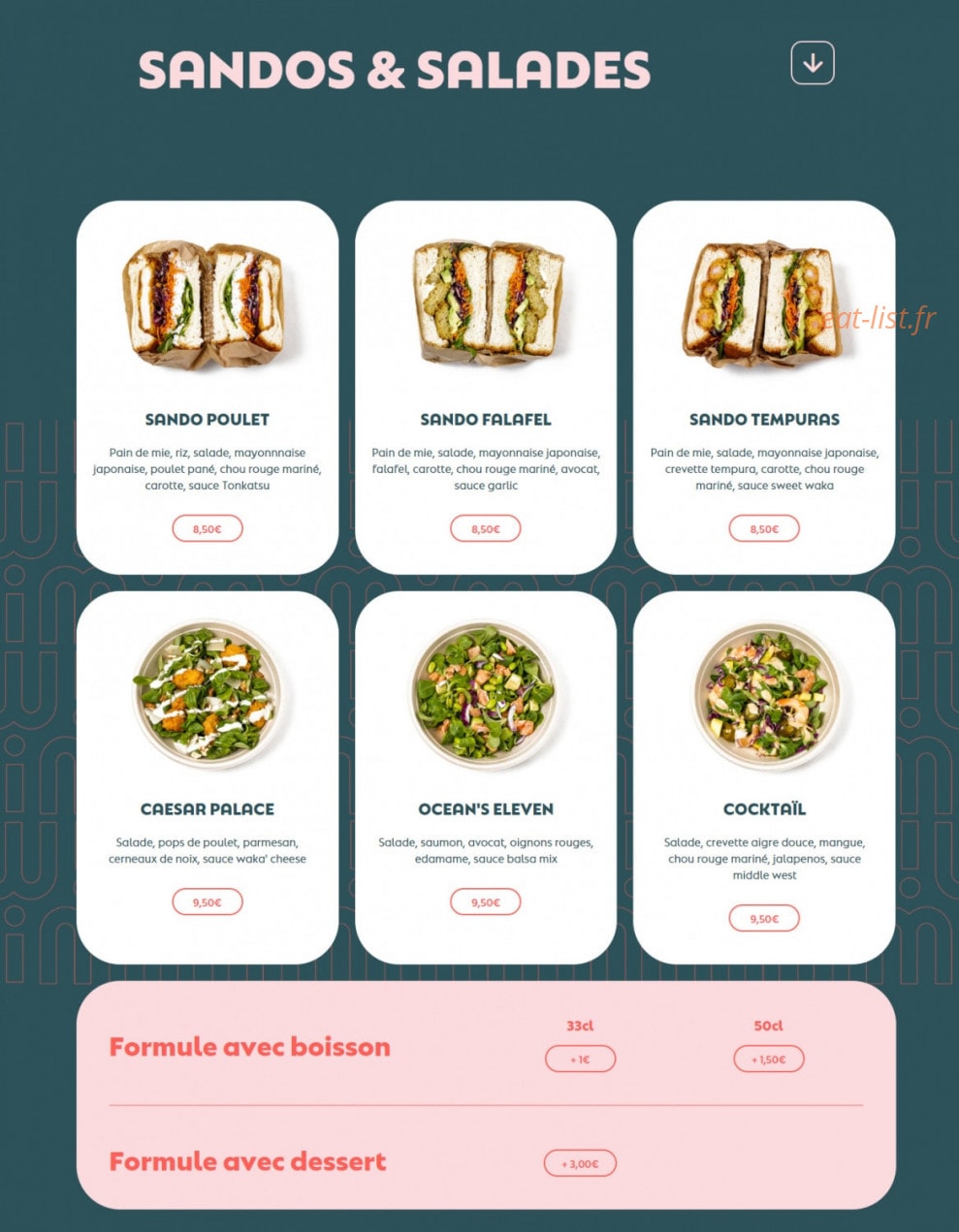 Waka!ha — carte page 2