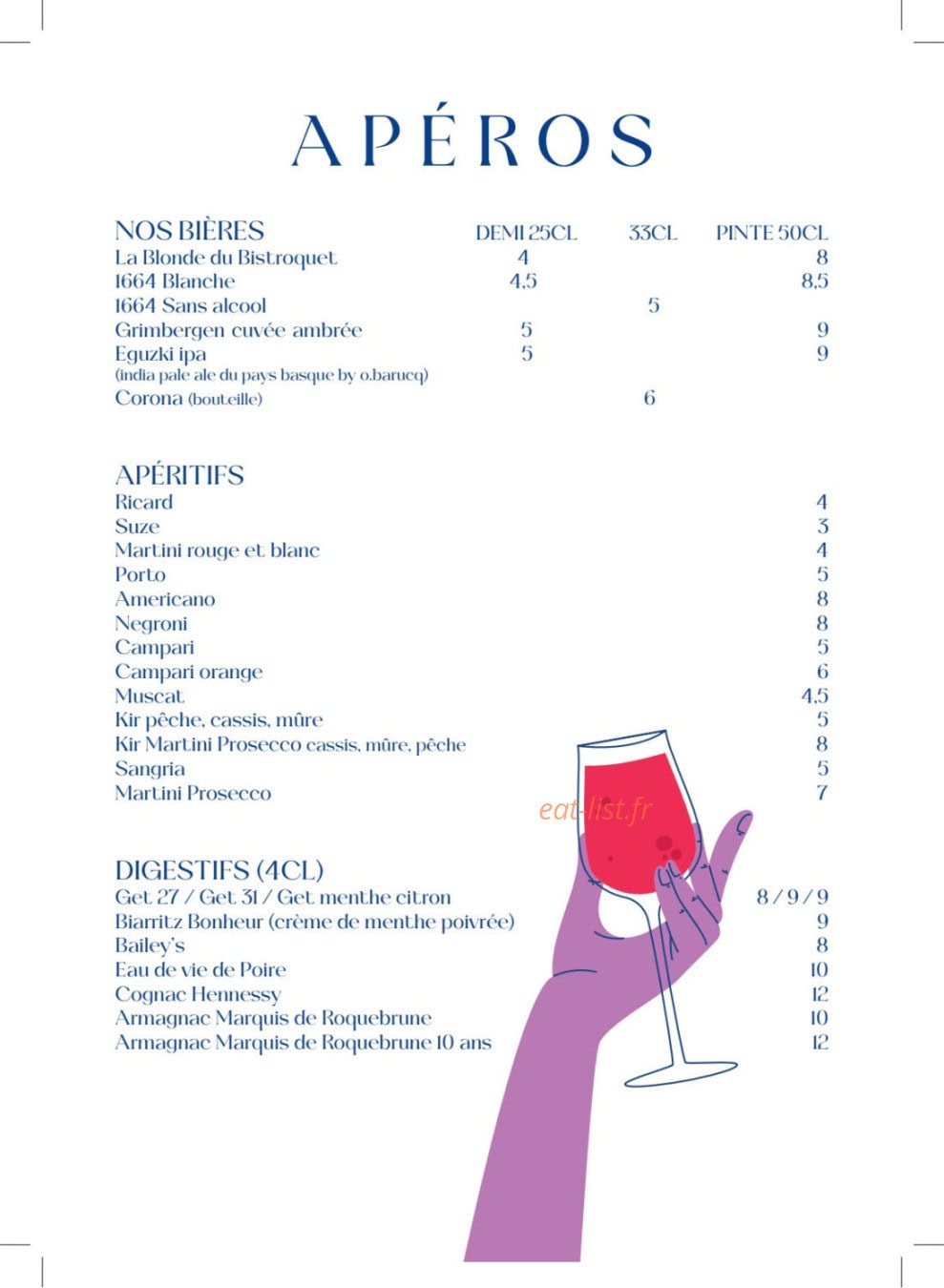 Domaine du Lac — carte page 13