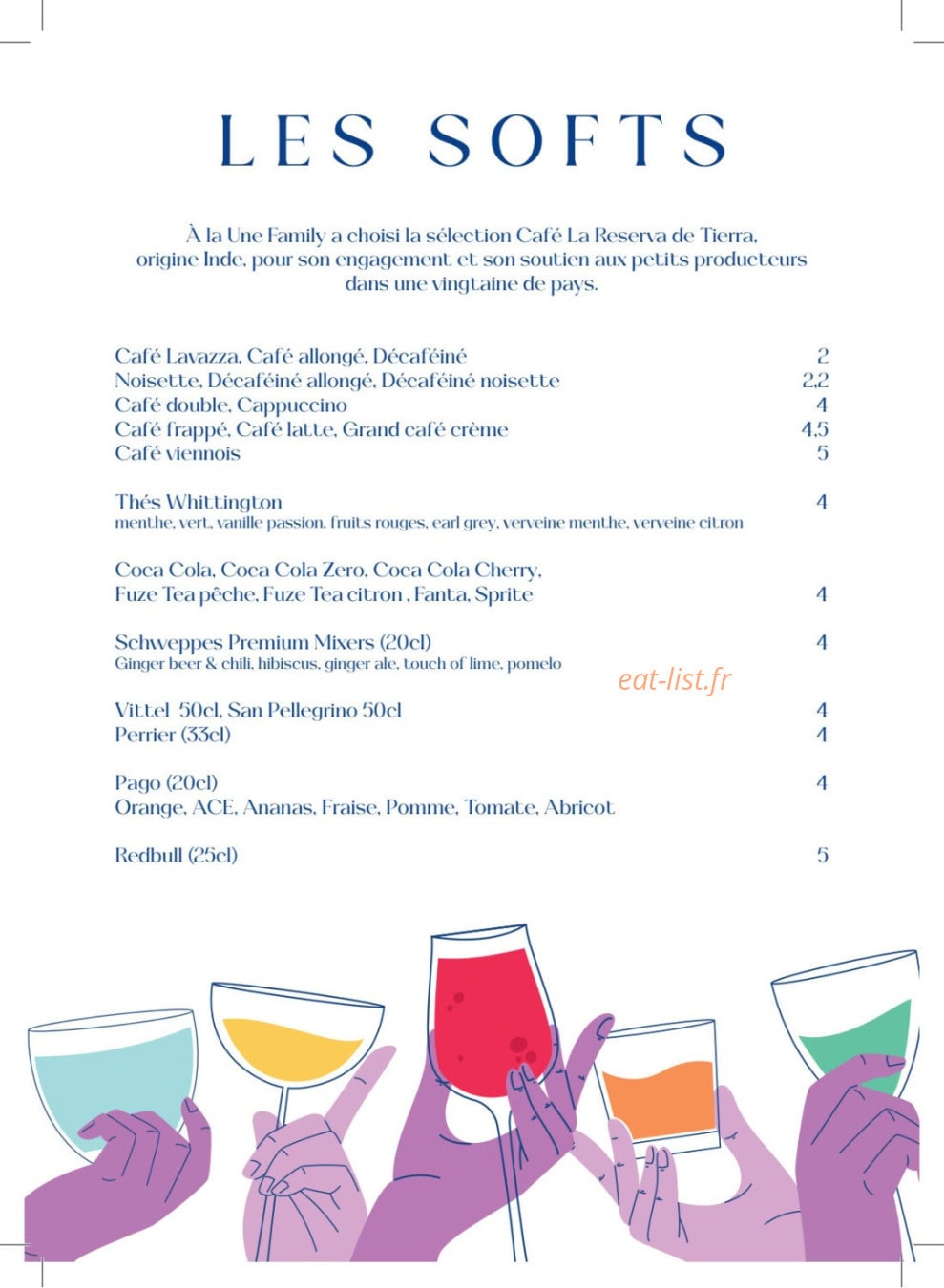 Domaine du Lac — carte page 14