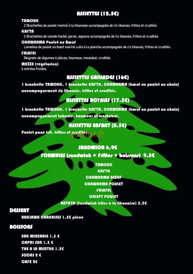 Beyrouth — carte page 2