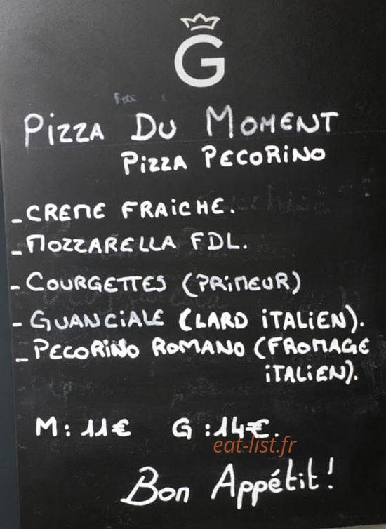 Giovanni Pizza — carte page 1