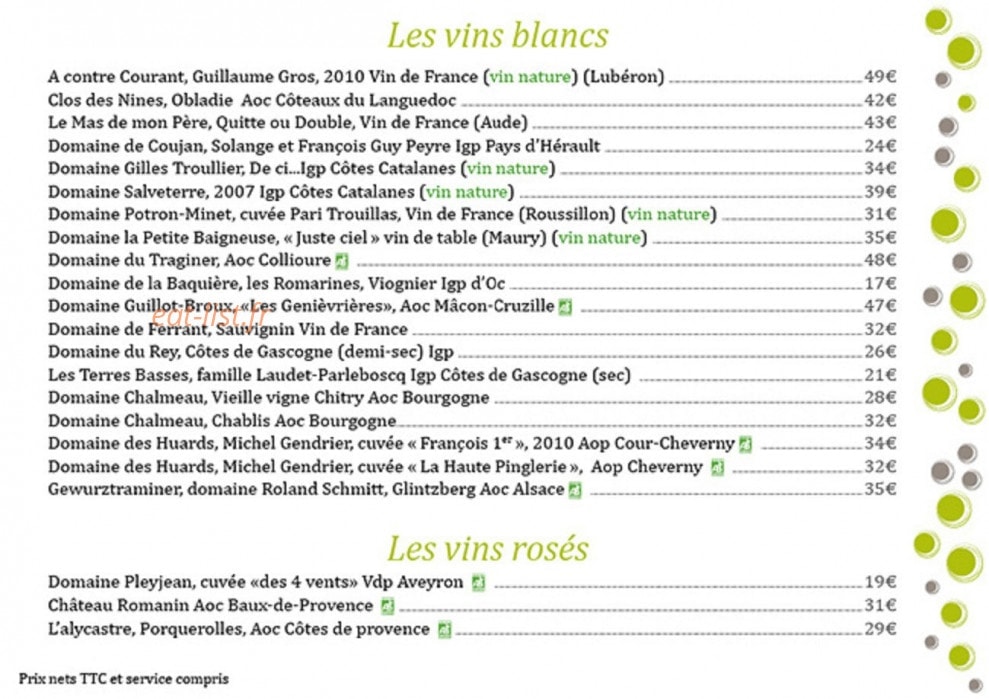 L'instant — carte page 9