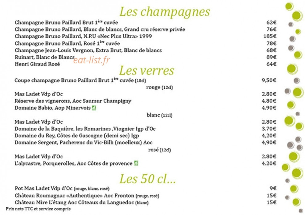 L'instant — carte page 8