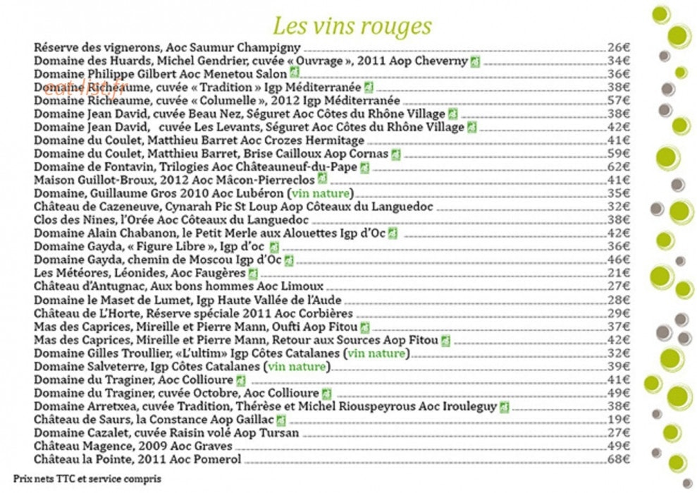 L'instant — carte page 10