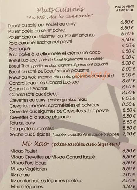 La table de l'orchidée — carte page 3