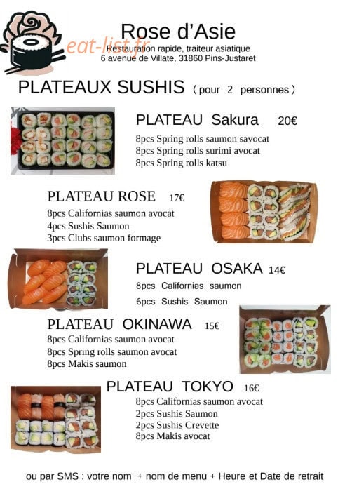 Rose d'Asie — carte page 2