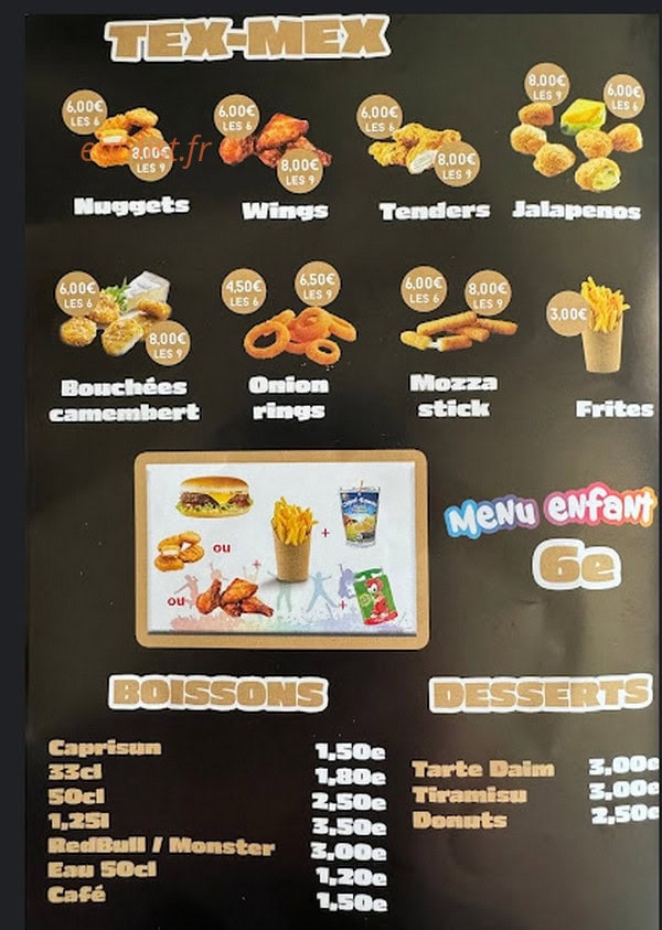 Elite Kebab — carte page 3