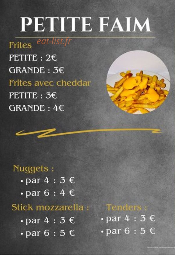Family burger — carte page 4