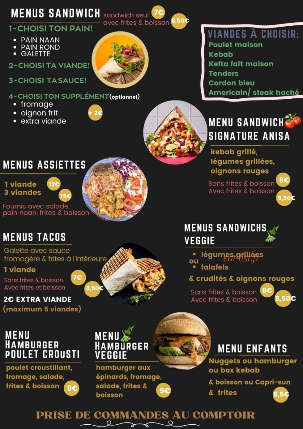 Anisa — carte page 1
