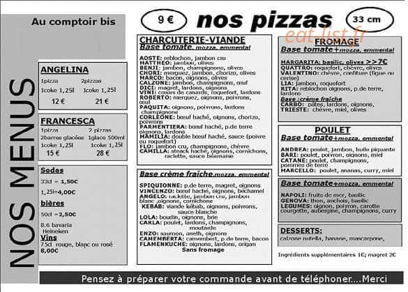 Au comptoir bis — carte page 1