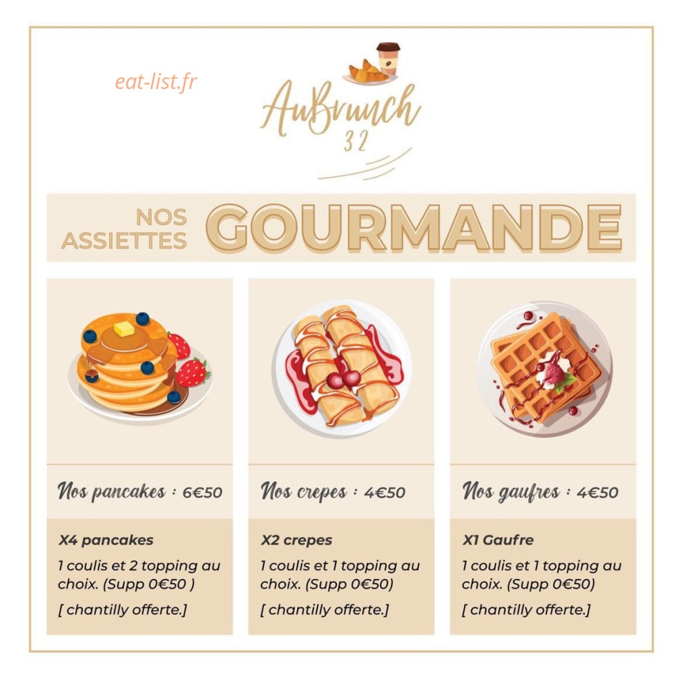 Aubrunch 32 — carte page 8