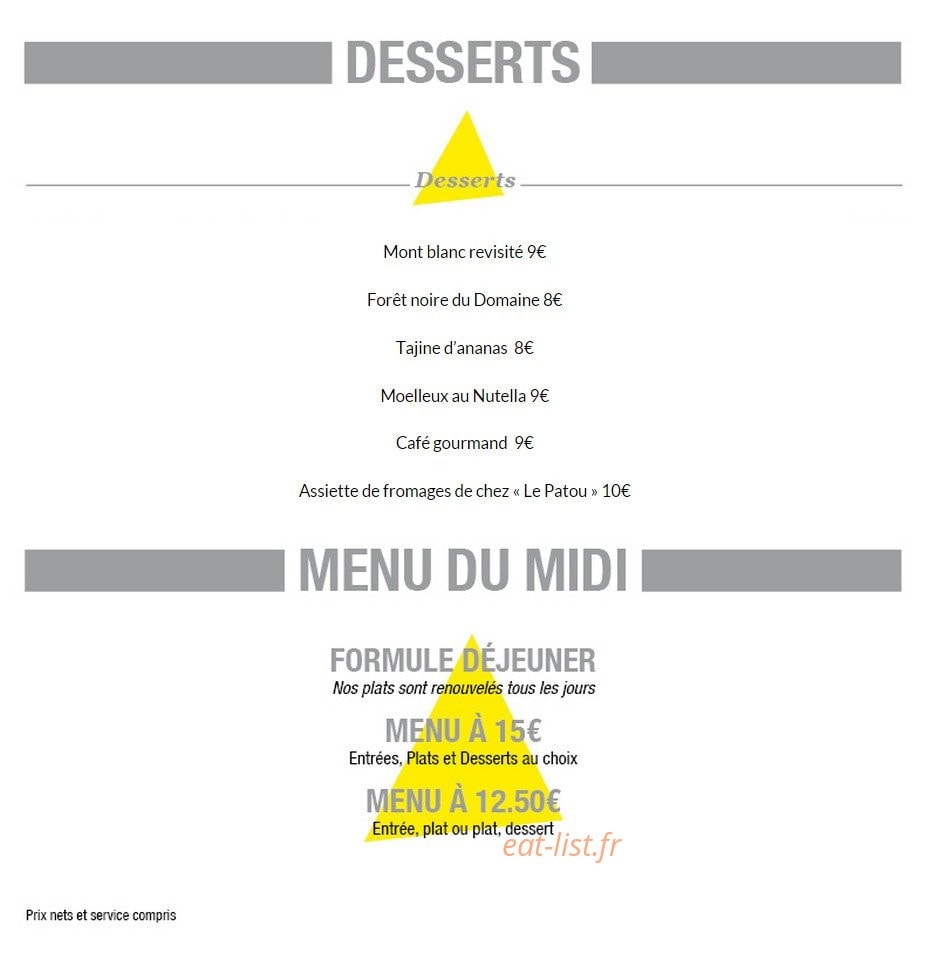 Domaine de Baulieu — carte page 2